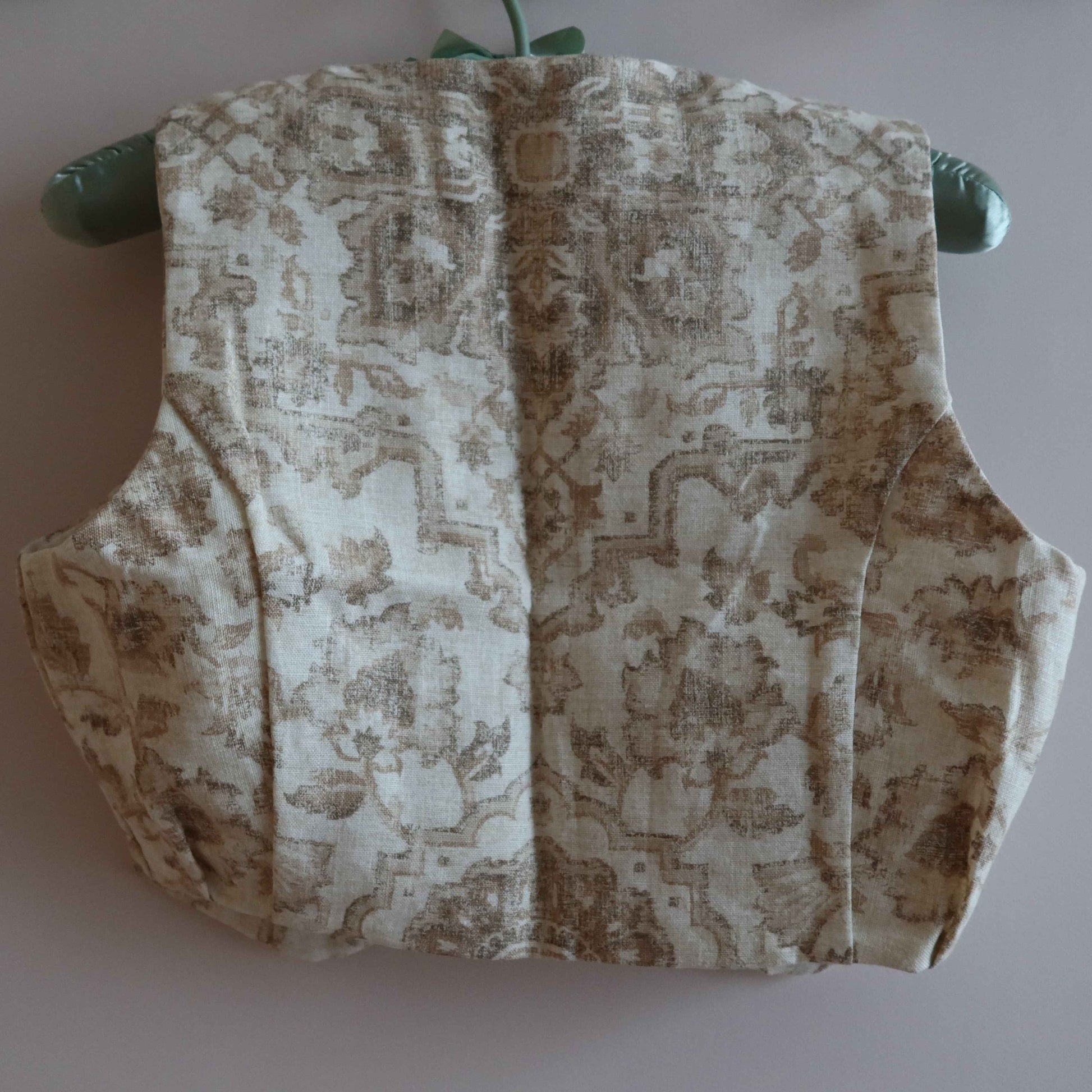 Cropped Vest - Eco-Friendly Style | Upcycled Cotton Vest